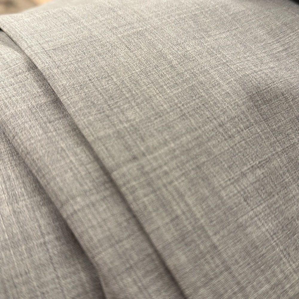 Brunello Cucinelli gray lightweight wool pull-on slacks w/pockets.  14 NWOT - Picture 2 of 8